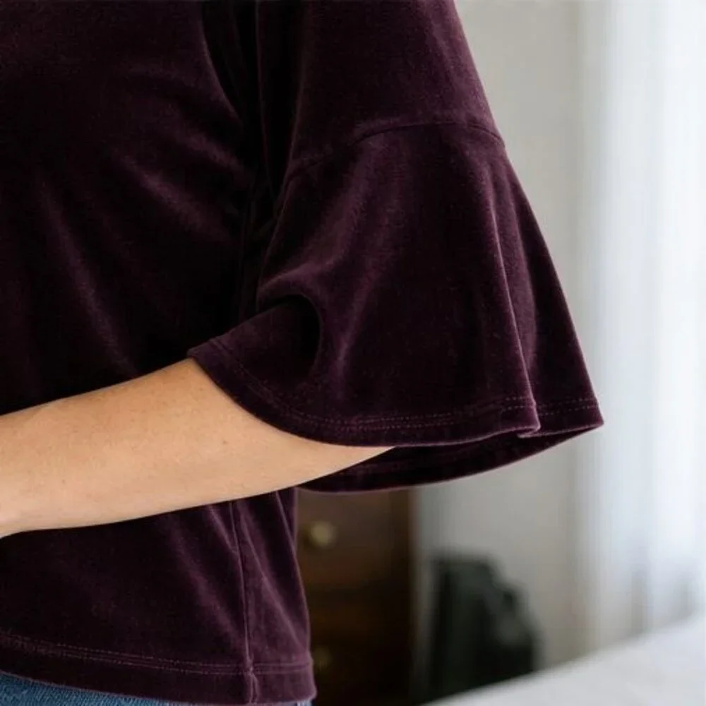 Rust Tunic Blouse